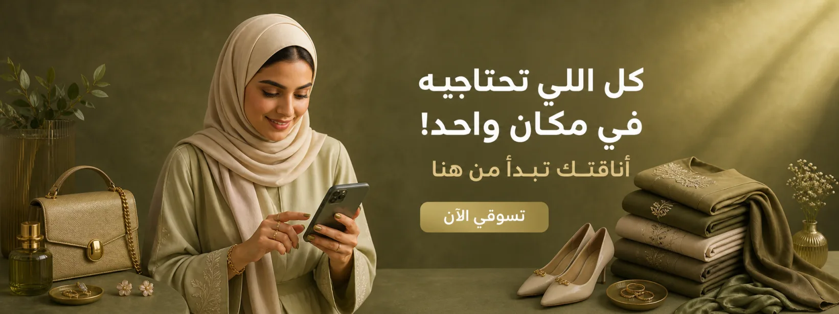 ليش تطلعي السوق؟ اطلبي من مكانك